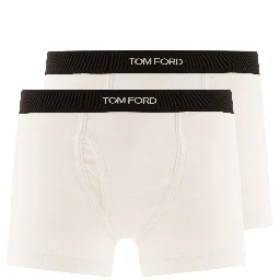 Cotton boxer shorts with logo