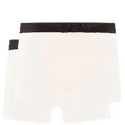 Cotton boxer shorts with logo