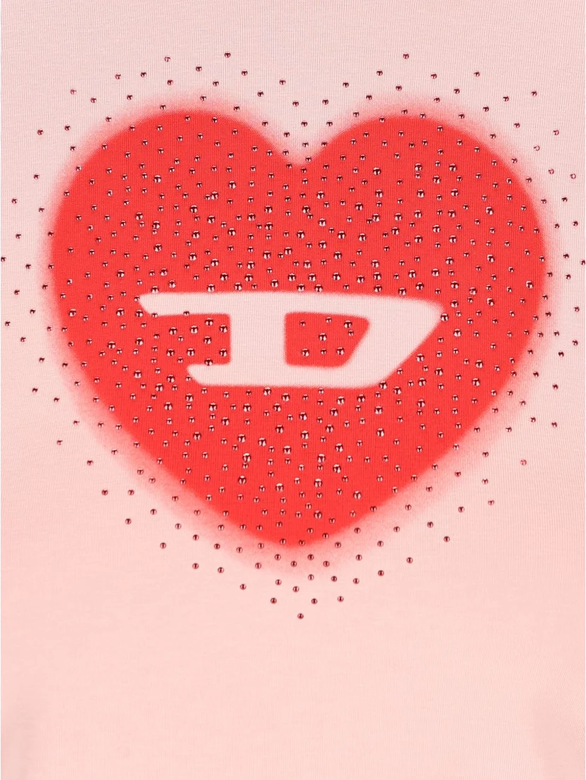 Diesel T-shirts and Polos Pink