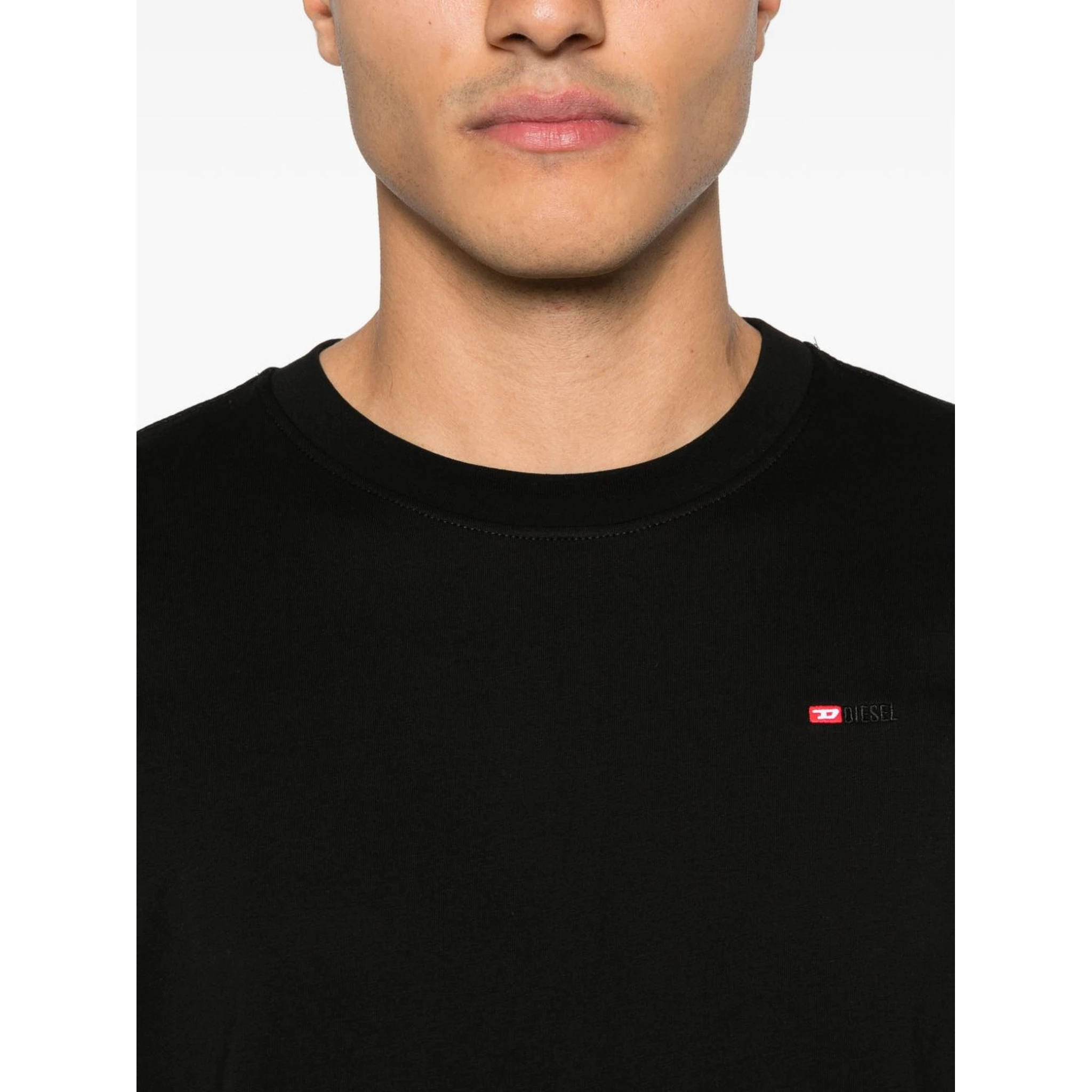 Diesel T-shirts and Polos Black