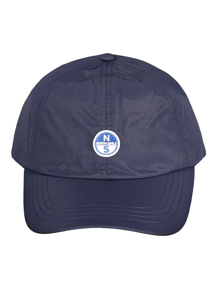 Blue Polyester Men's Cap