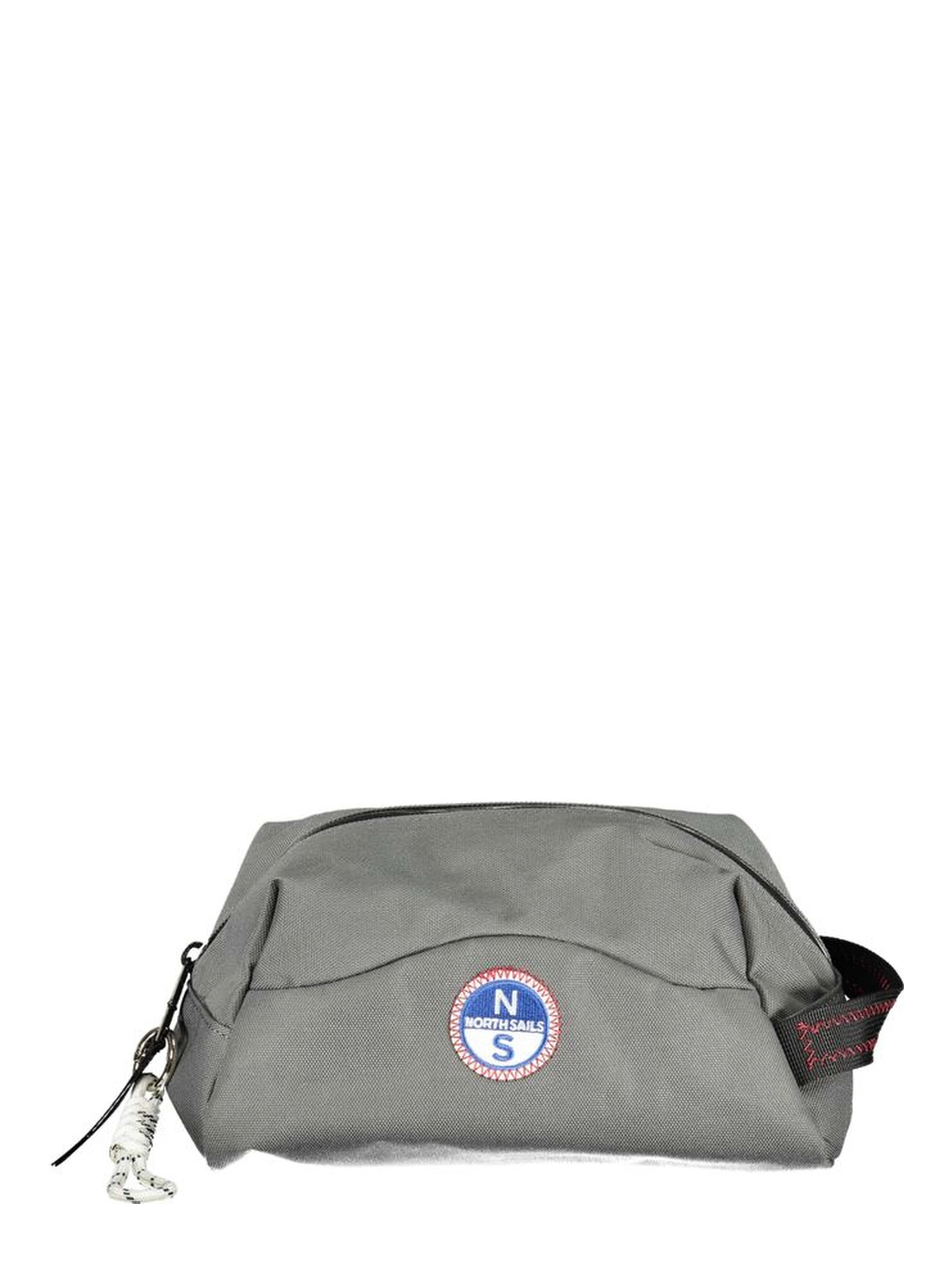 Grigio Polyester Men Beauty Case