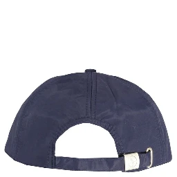 Blue Polyester Men's Cap