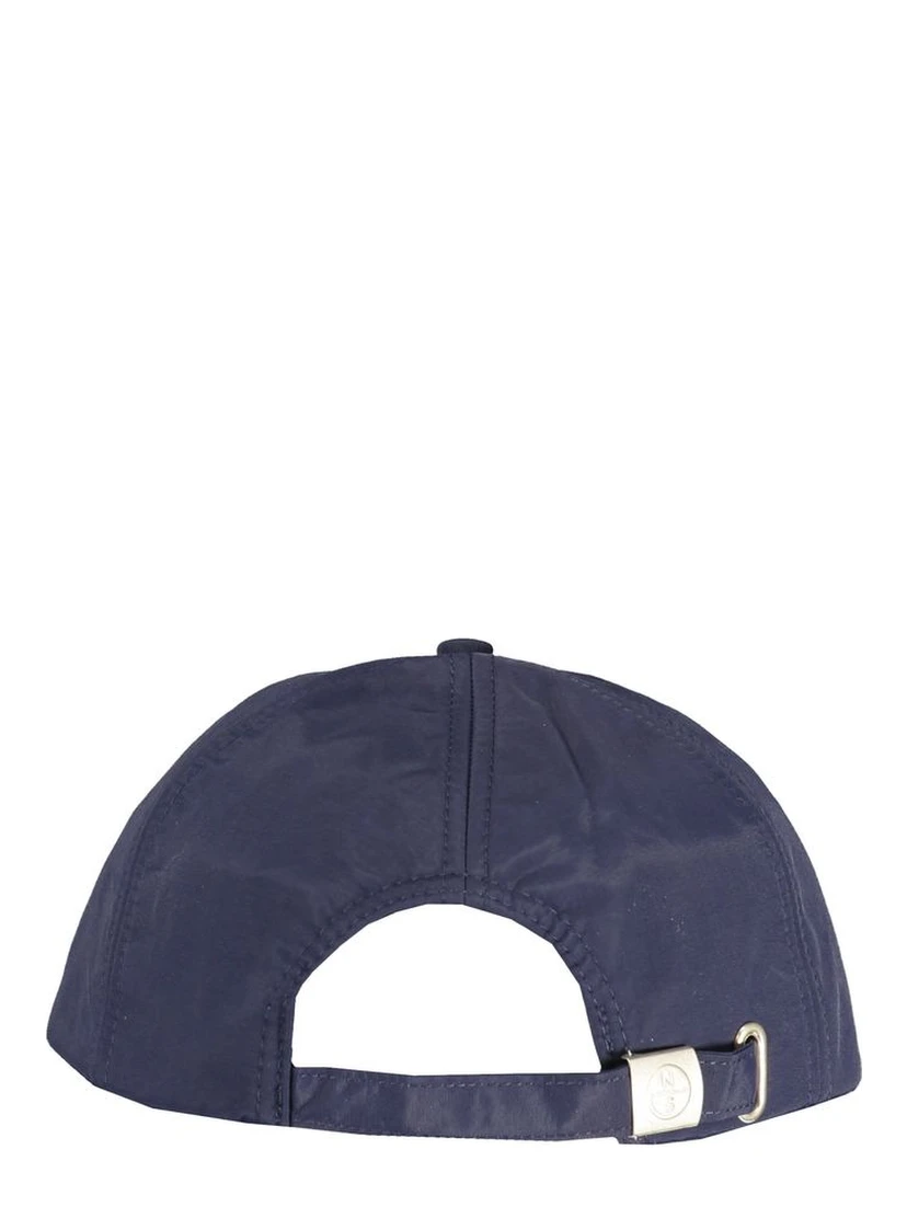 Blue Polyester Men's Cap