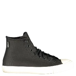 Black Leather Unisex Sneaker