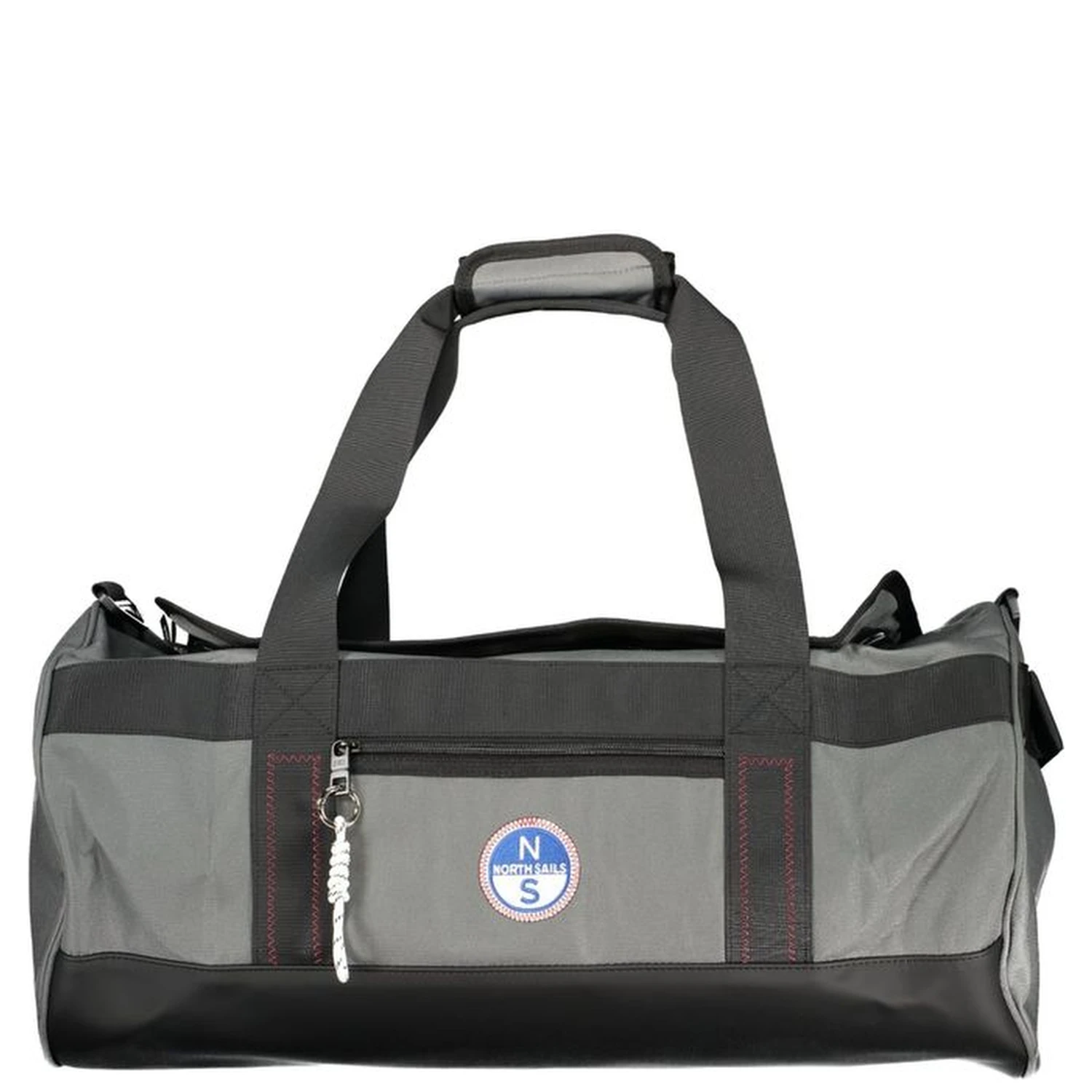 Grigio Polyester Men's Duffle Bag