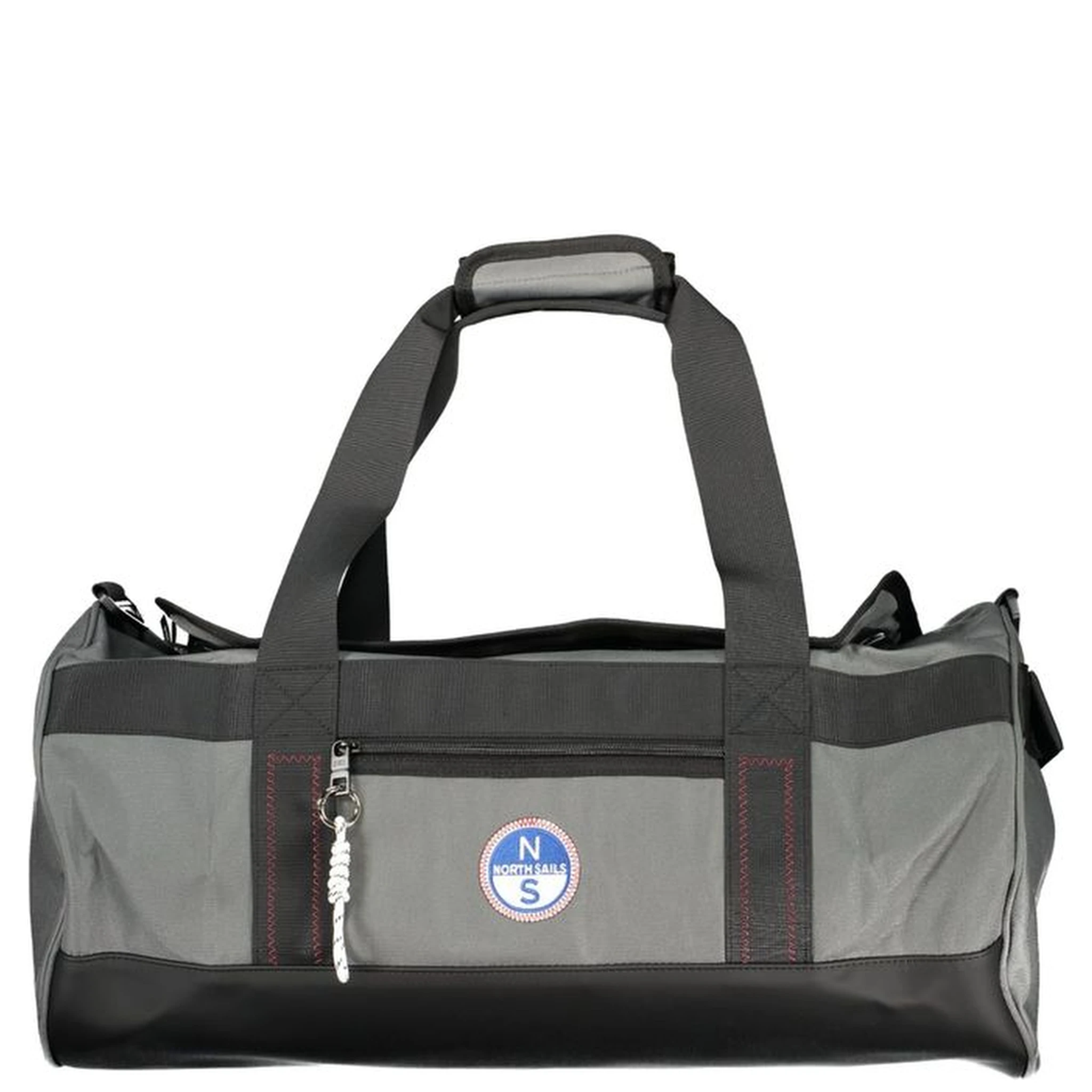Grigio Polyester Men's Duffle Bag