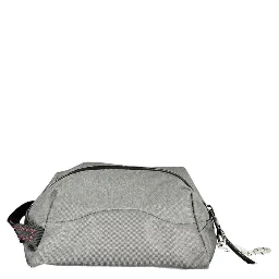 Grigio Polyester Men Beauty Case