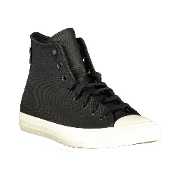 Black Leather Unisex Sneaker
