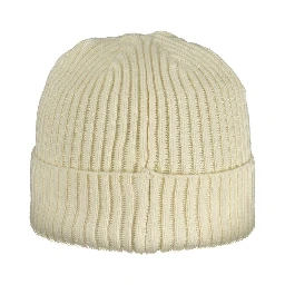 White Cotton Men Cap