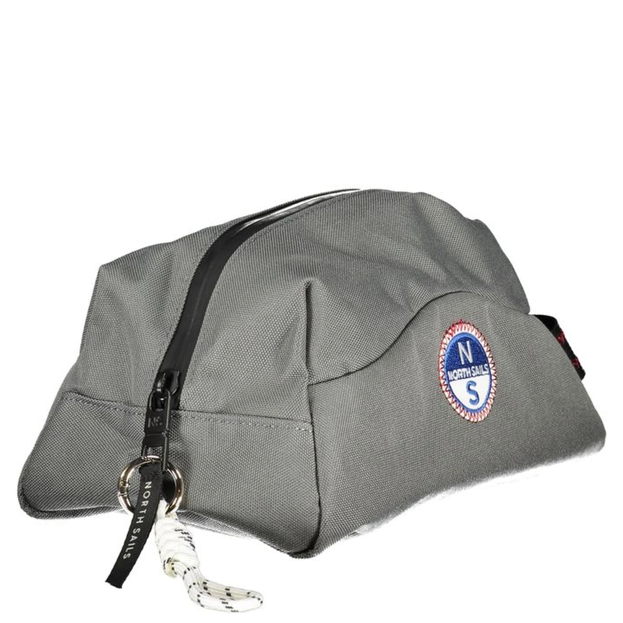 Grigio Polyester Men Beauty Case