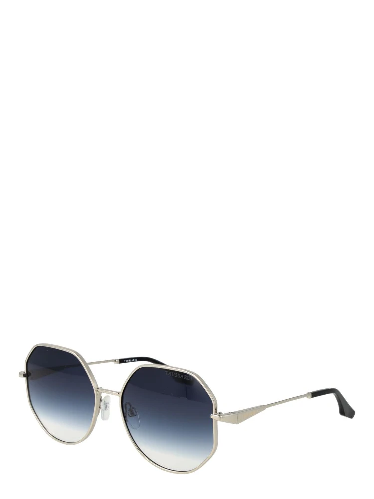 Silver Metal Sunglasses