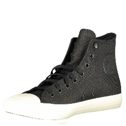 Black Leather Unisex Sneaker