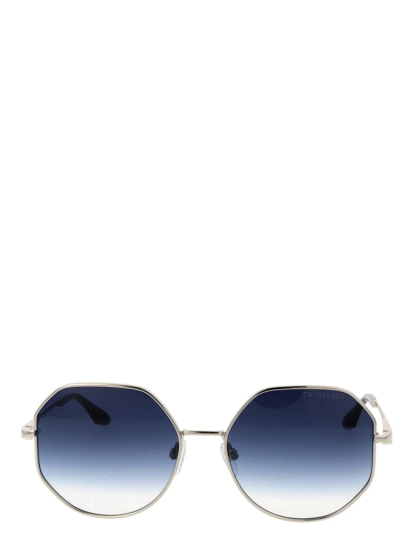 Silver Metal Sunglasses