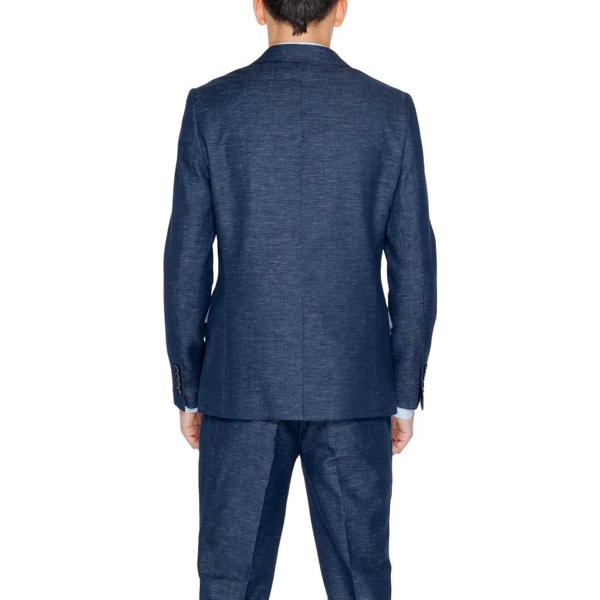 Blue Cotton Blazer