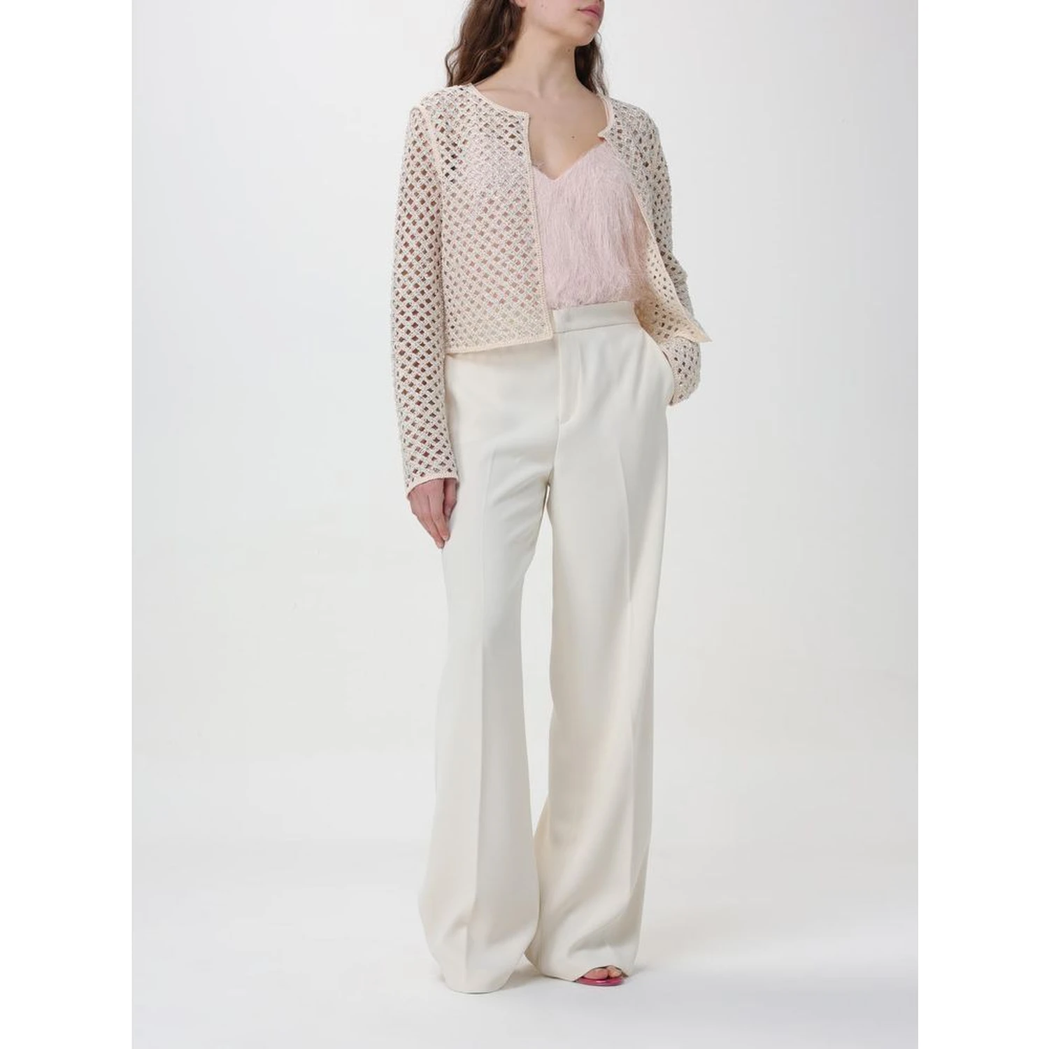 Multicolor Polyester Top