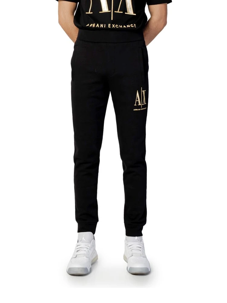 Black Cotton Joggers (Workout Pants)