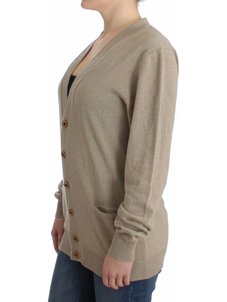 Beige Rayon Cardigan alternative