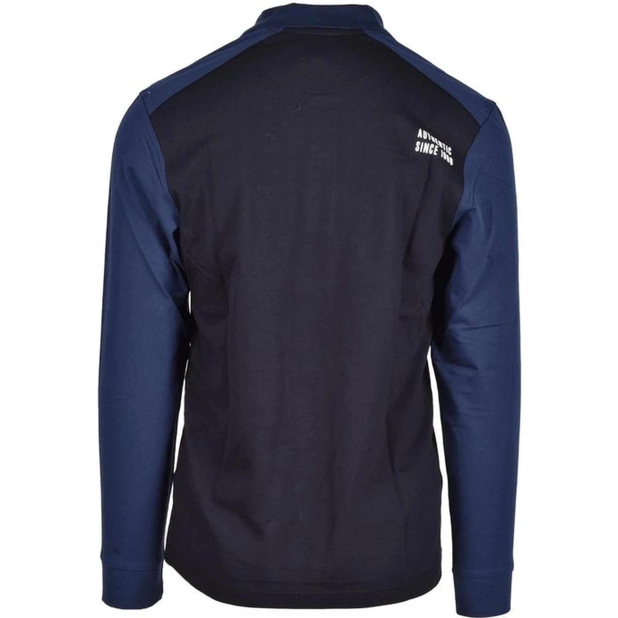Blue Cotton Polo Shirt
