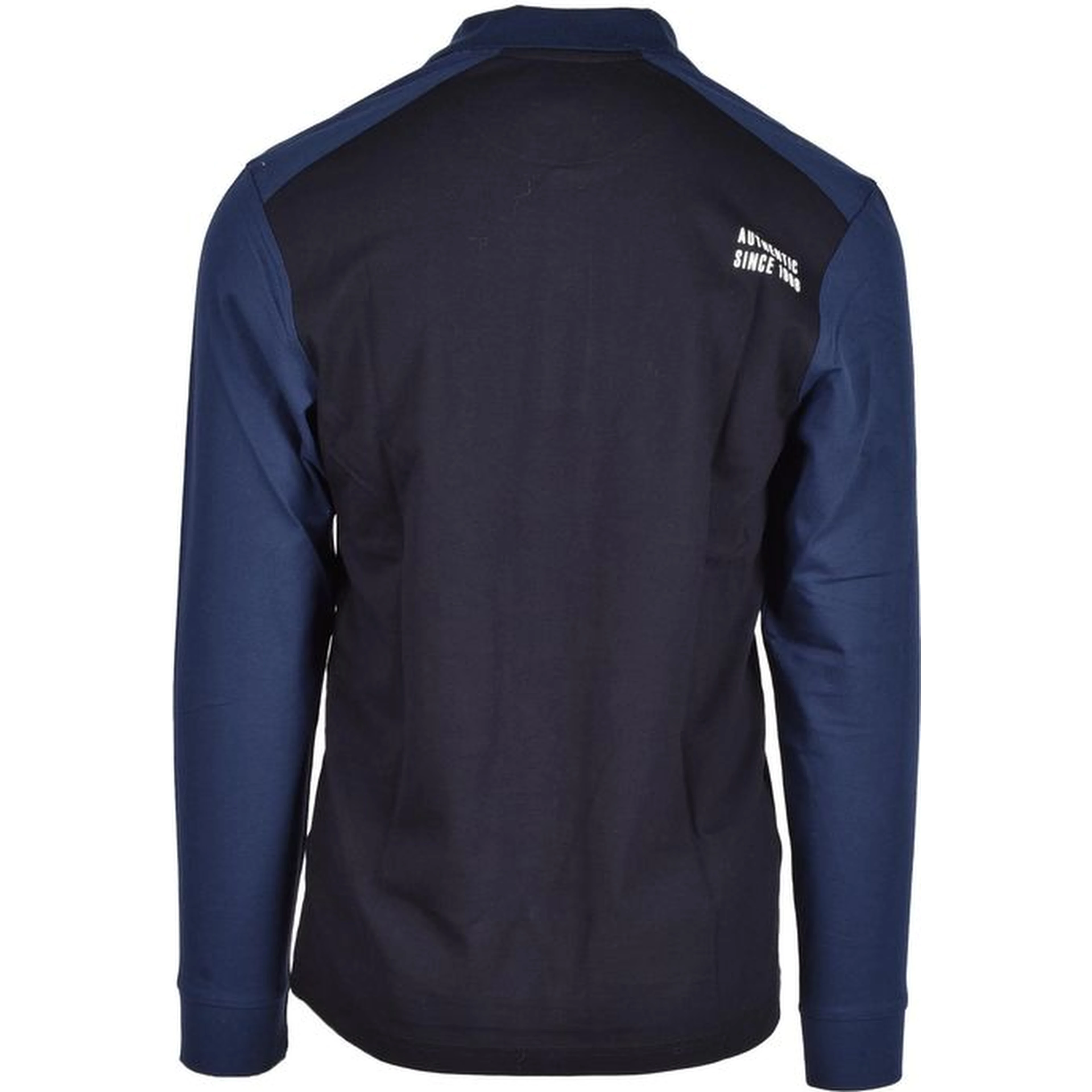 Blue Cotton Polo Shirt
