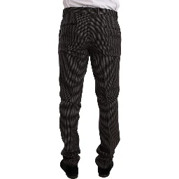 Black Virgin Wool Two-Piece Suit