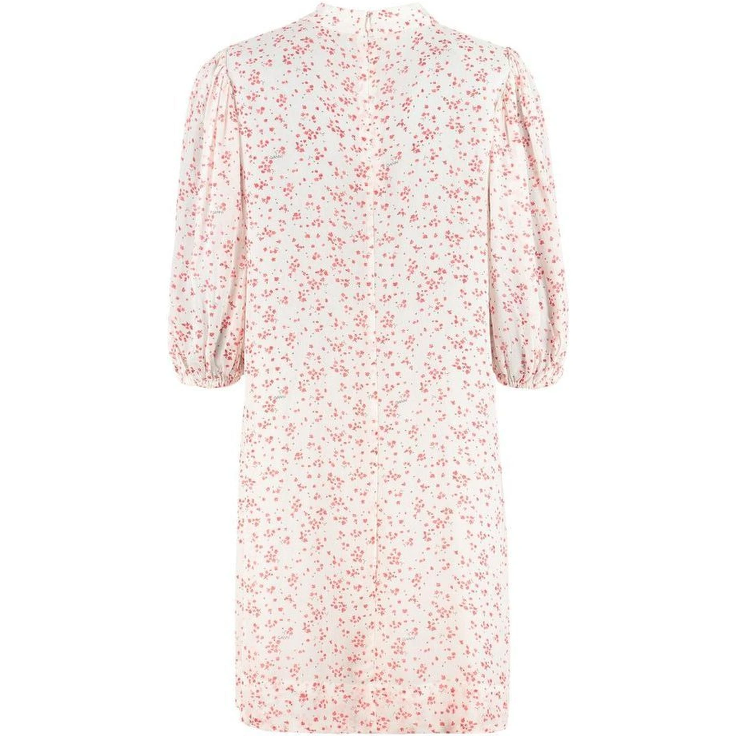 White Viscose Casual Dress