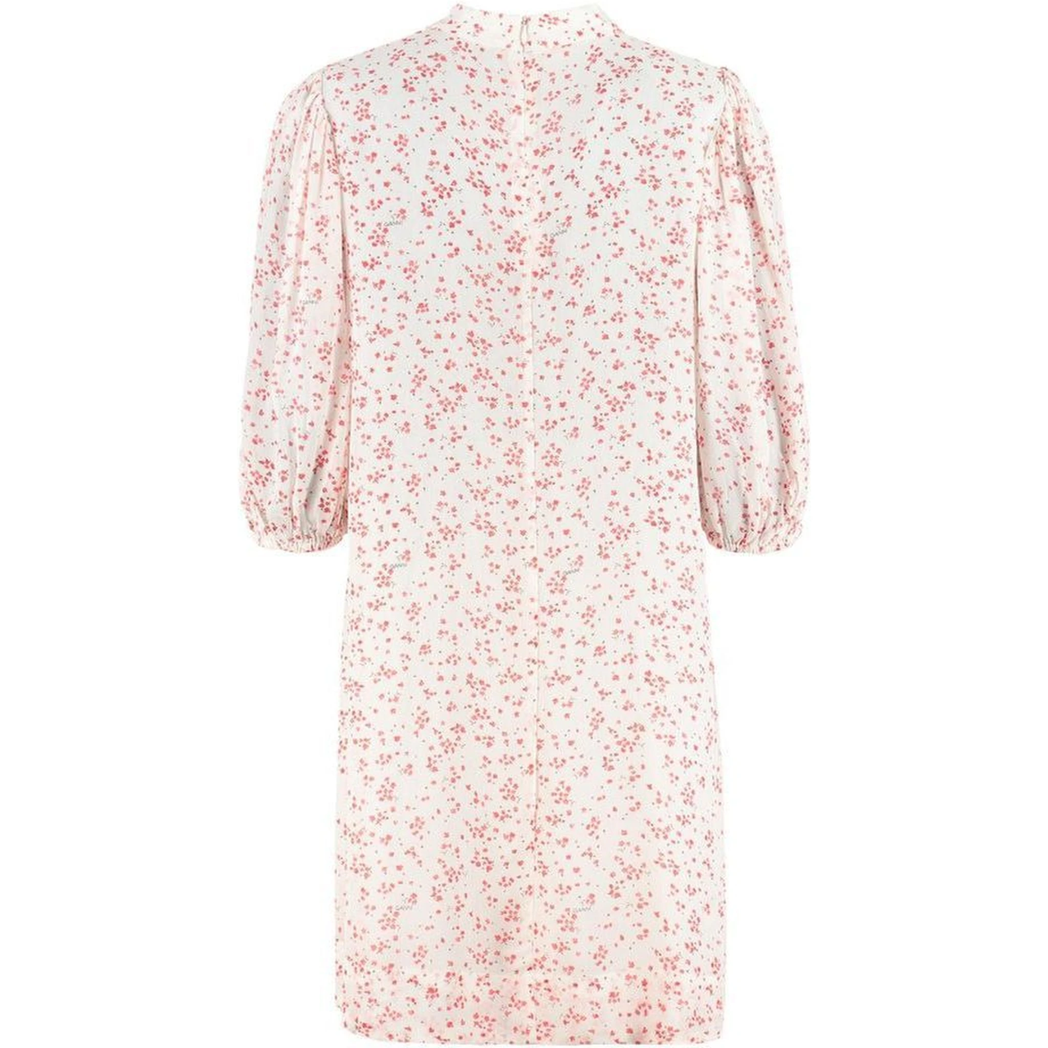White Viscose Casual Dress