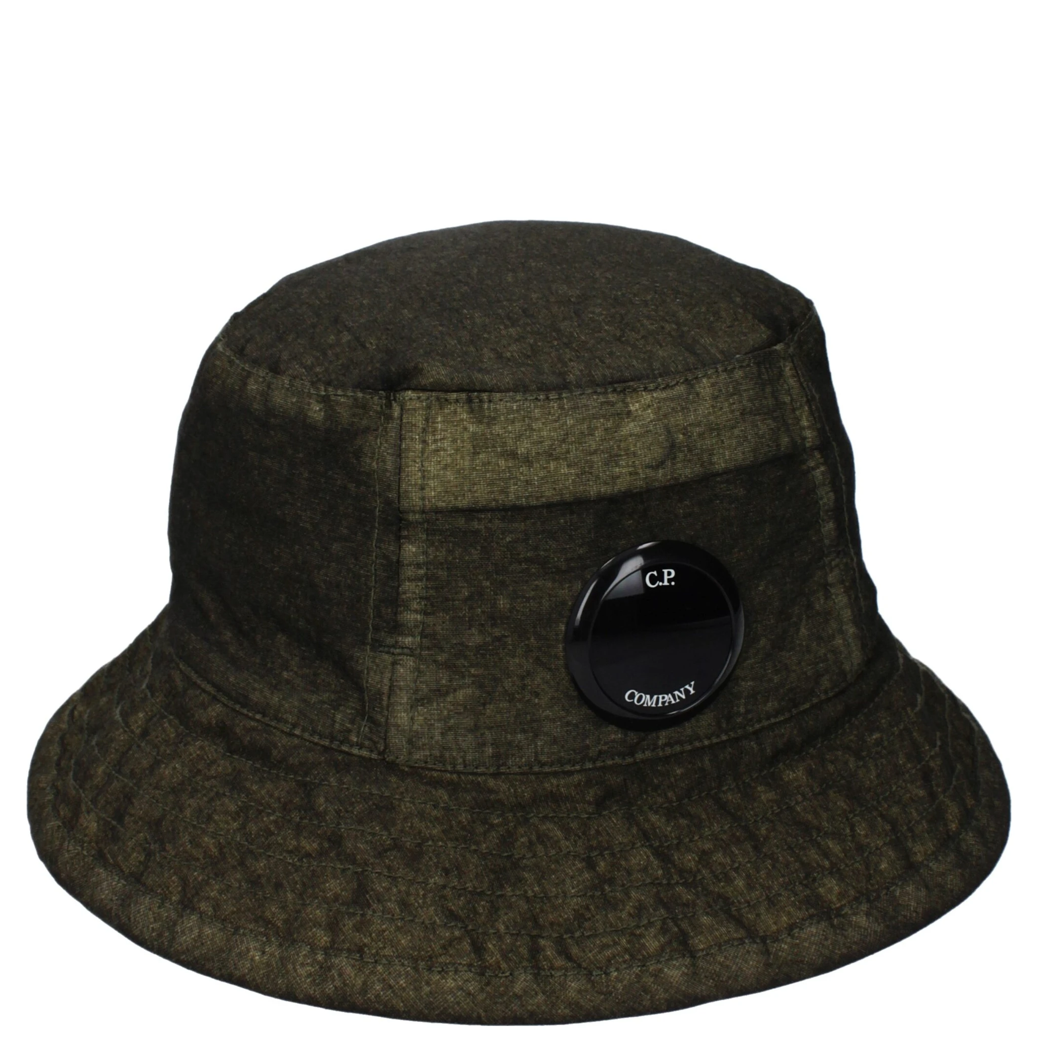 Green Polyamide Bucket Hat