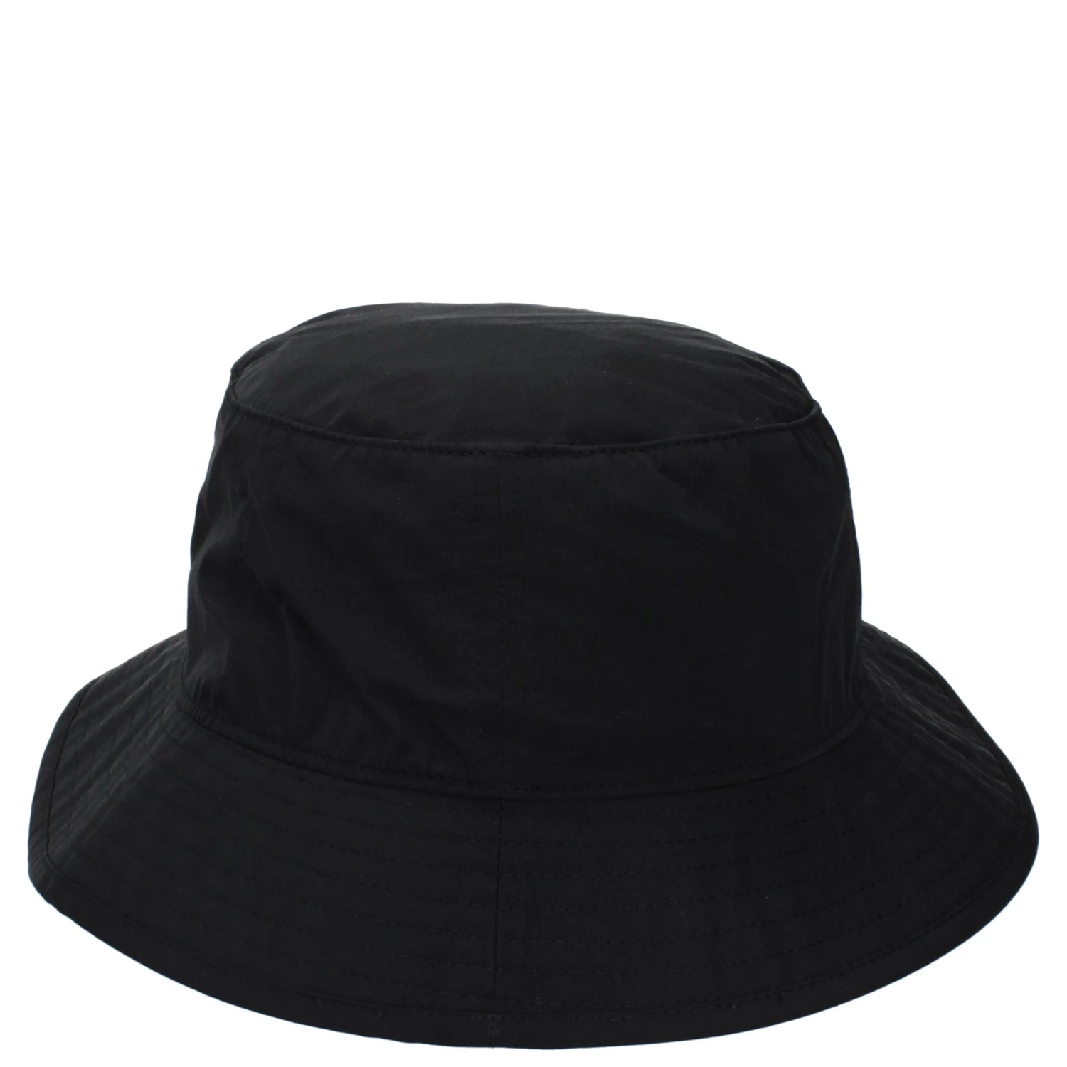 Black Polyamide Bucket Hat