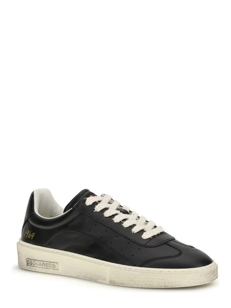 Black Calf Leather Bos Taurus Sneakers alternative