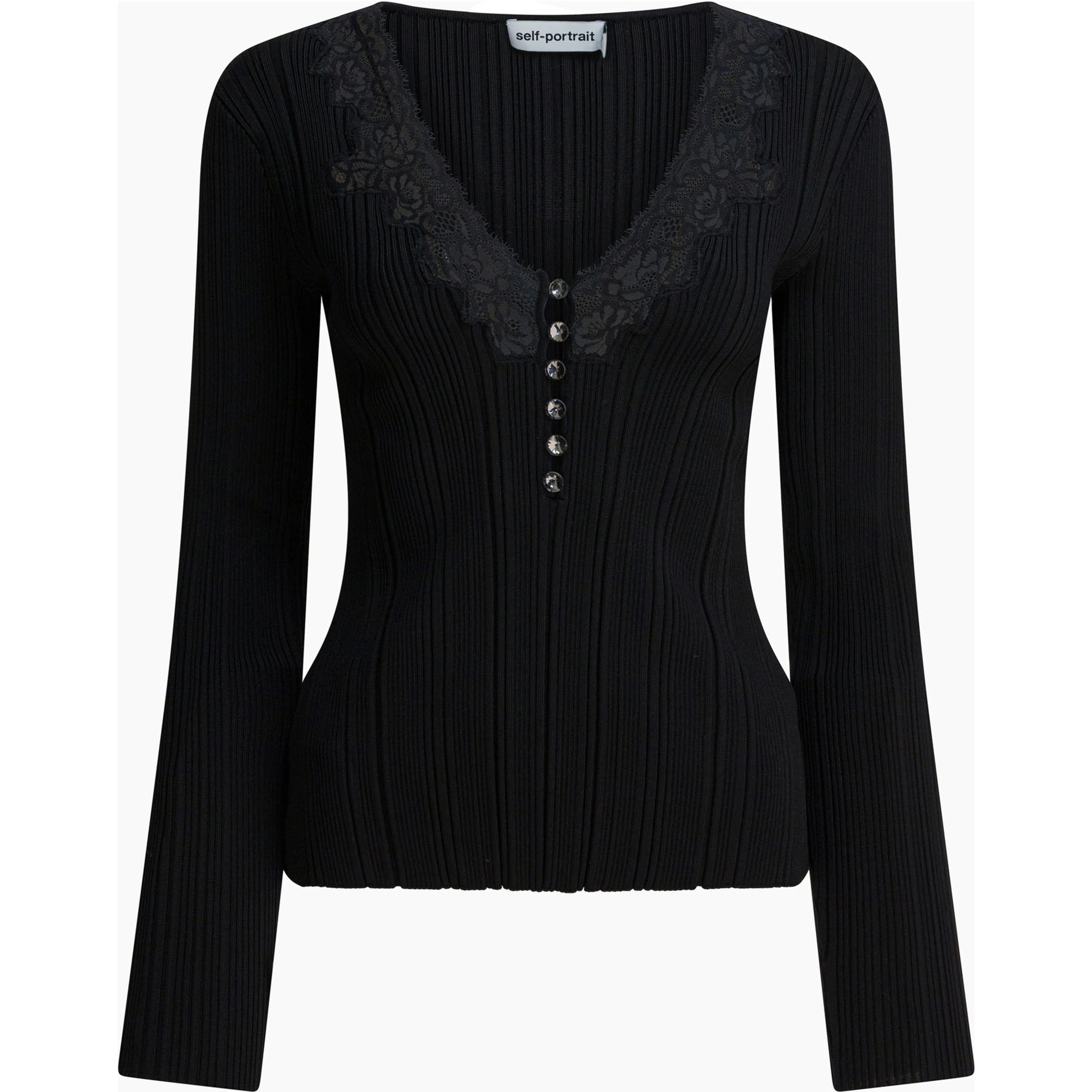 Top with lace