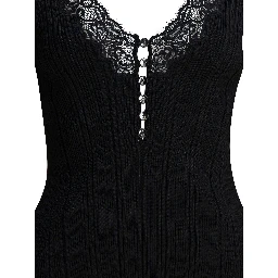 Top with lace