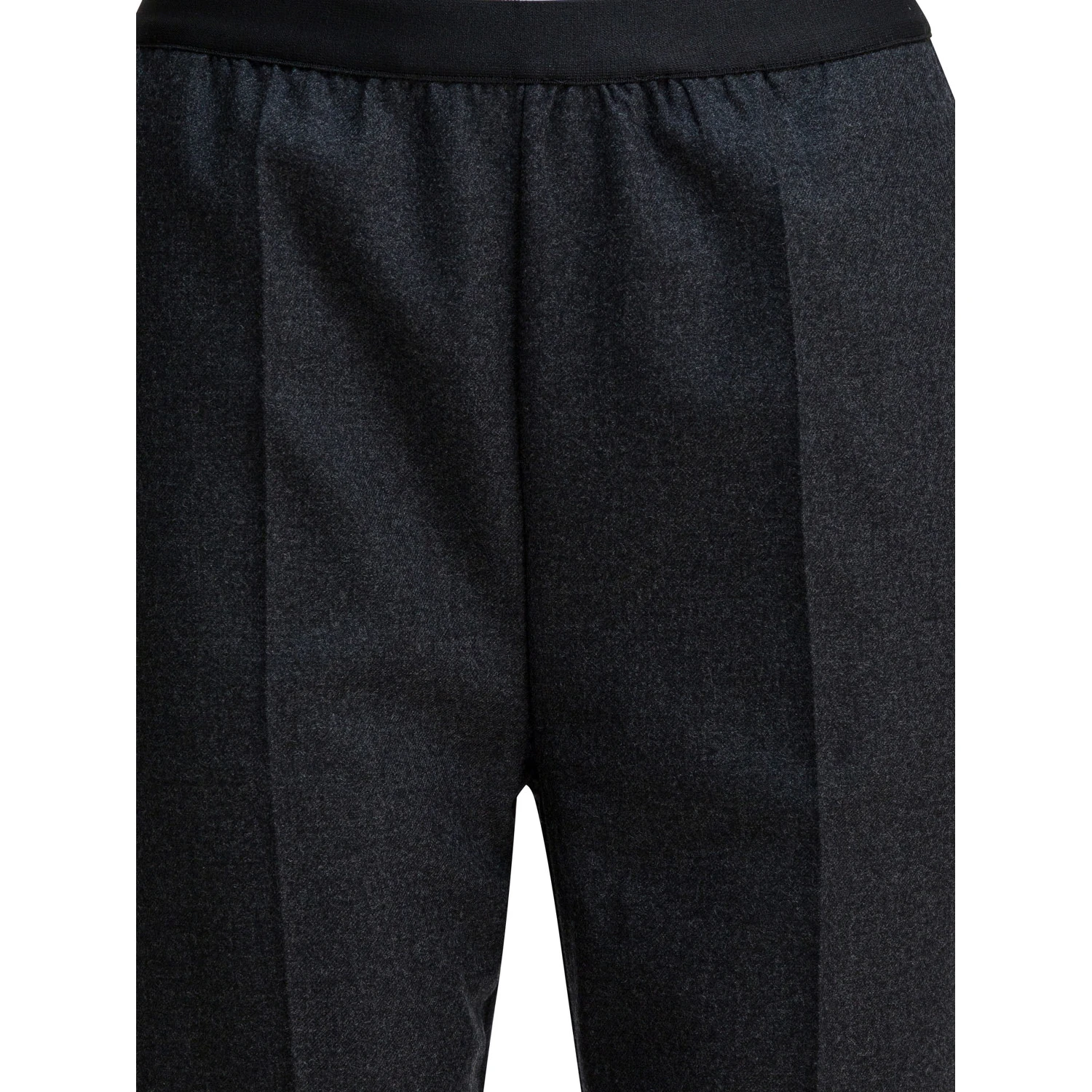 Straight-leg pants in wool