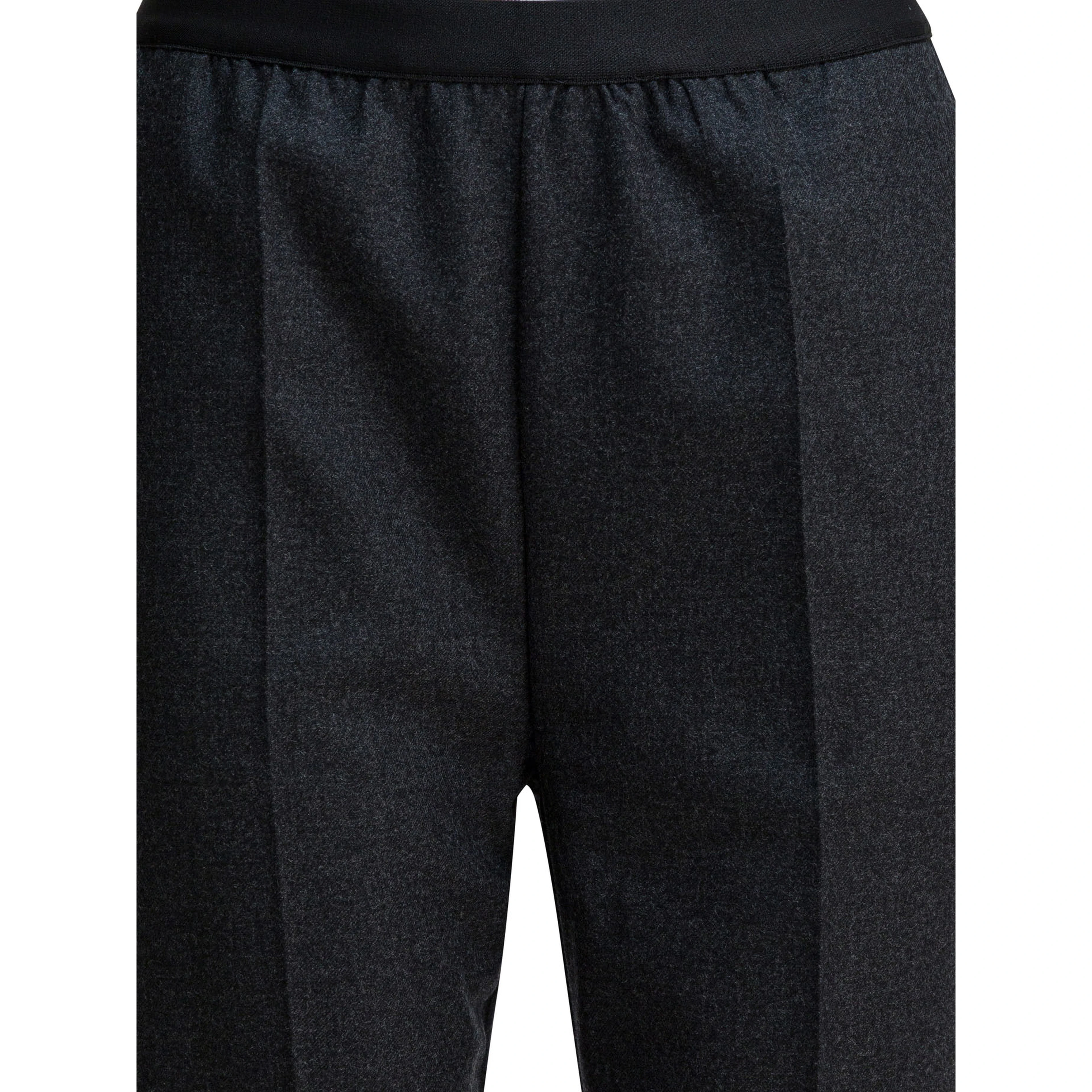 Straight-leg pants in wool