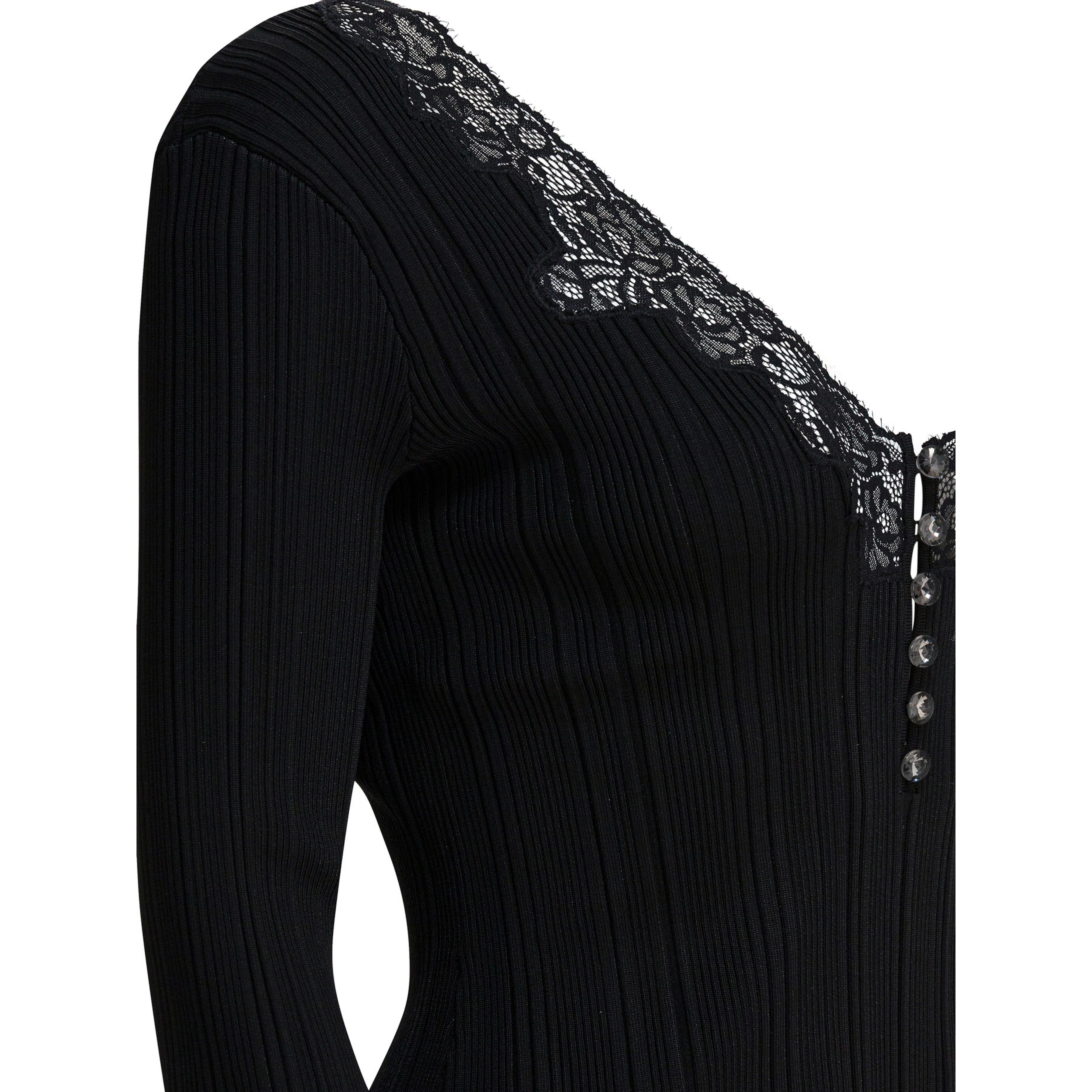 Top with lace