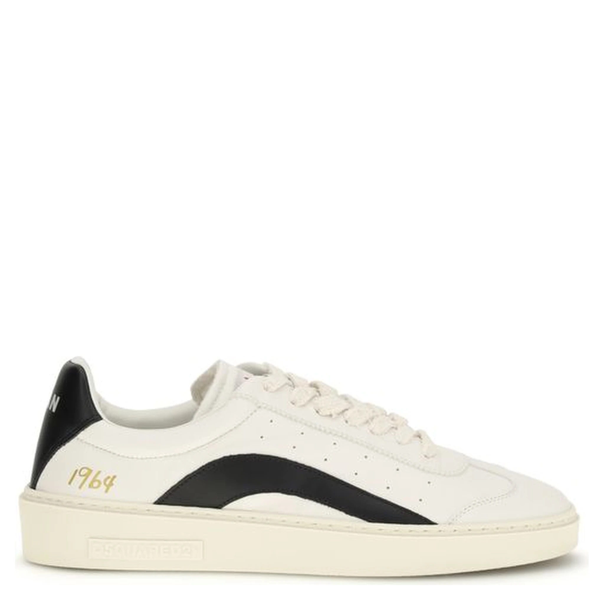 Multicolor Calf Leather Bos Taurus Low Top Sneakers