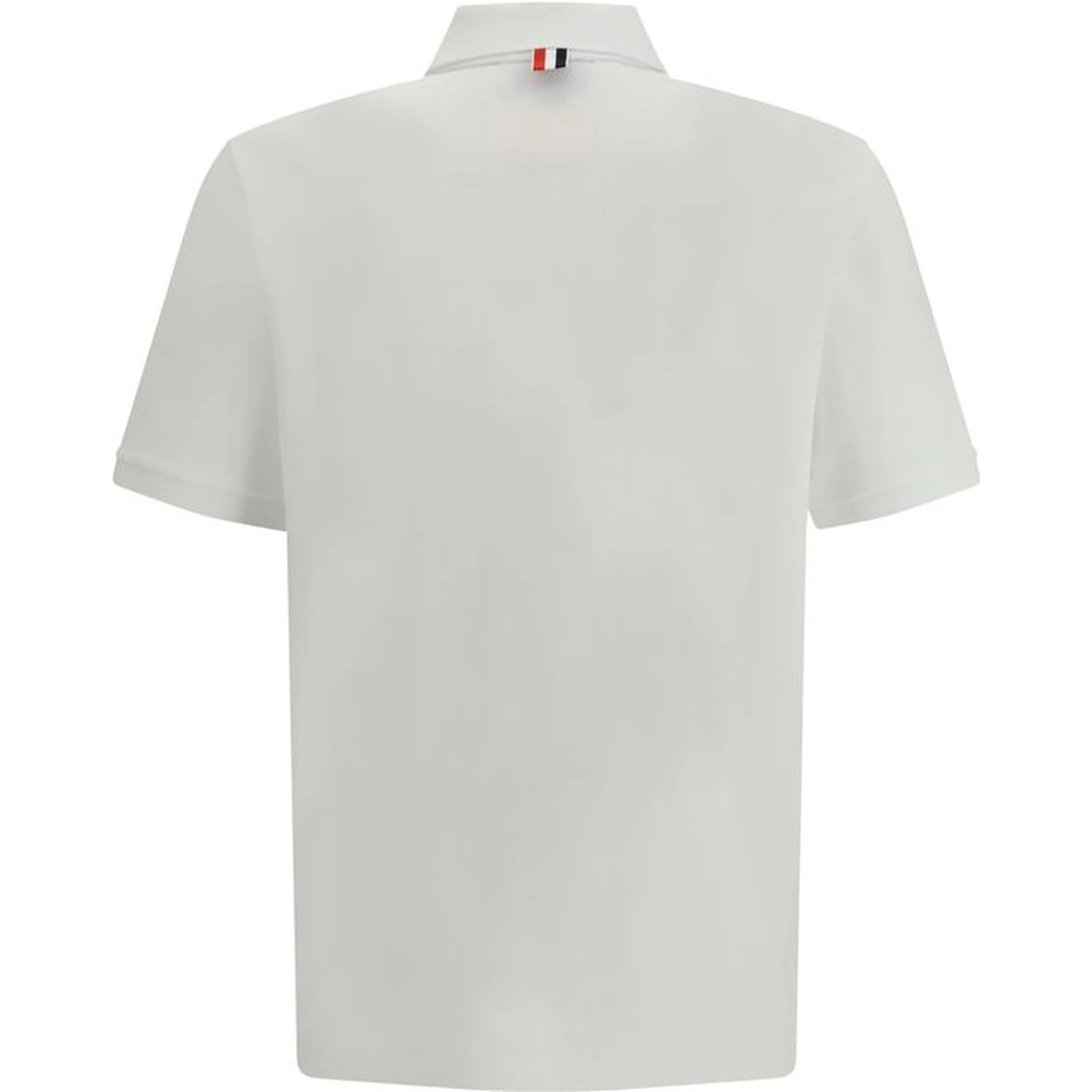 White Cotton Polo Shirt