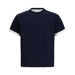 تي شيرت قطني أبيض