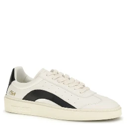 Multicolor Calf Leather Bos Taurus Low Top Sneakers