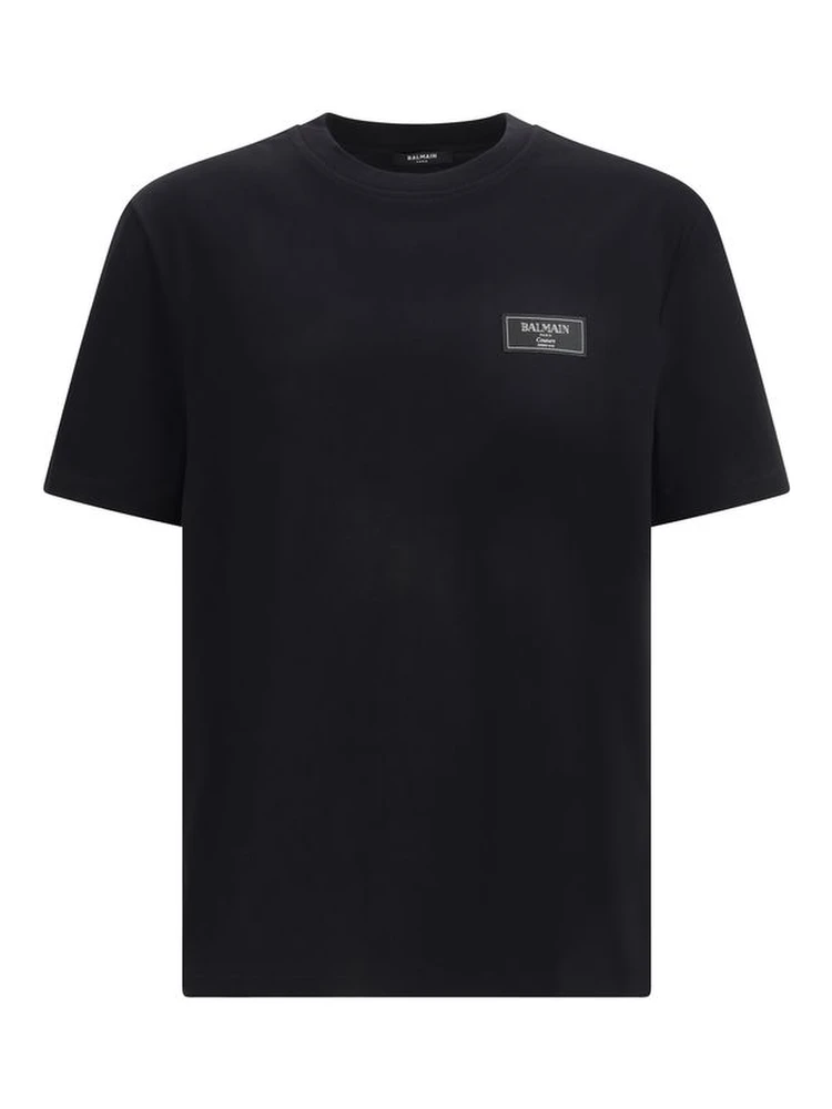 Black Cotton T-Shirt