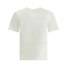 تي شيرت قطني أبيض