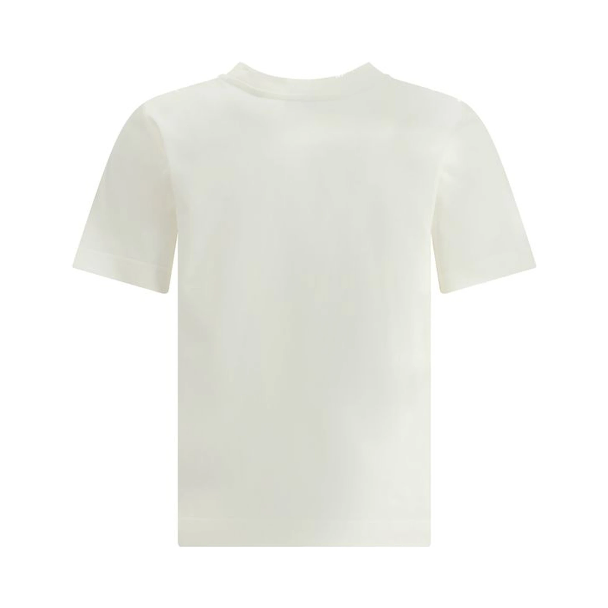 تي شيرت قطني أبيض