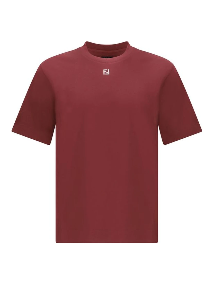 Bordeaux Cotton T-Shirt