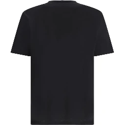 Black Cotton T-Shirt
