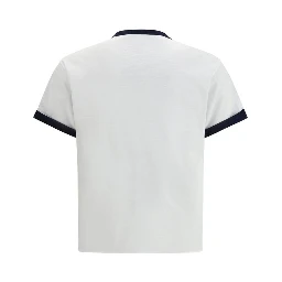 تي شيرت قطني أبيض