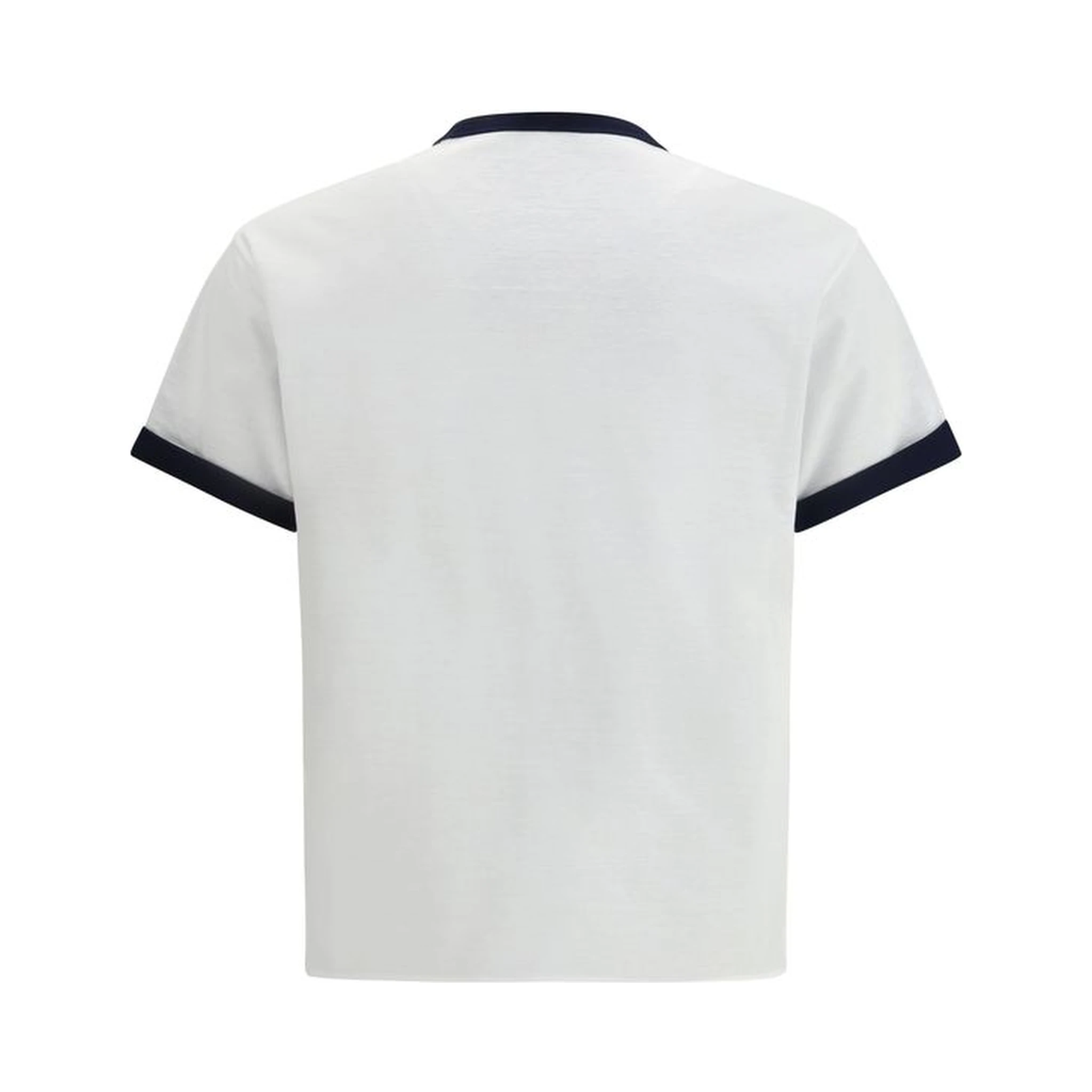 تي شيرت قطني أبيض