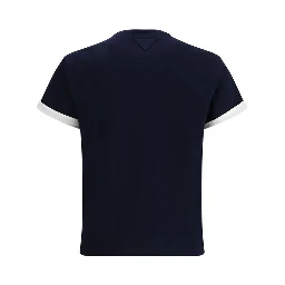 تي شيرت قطني أبيض