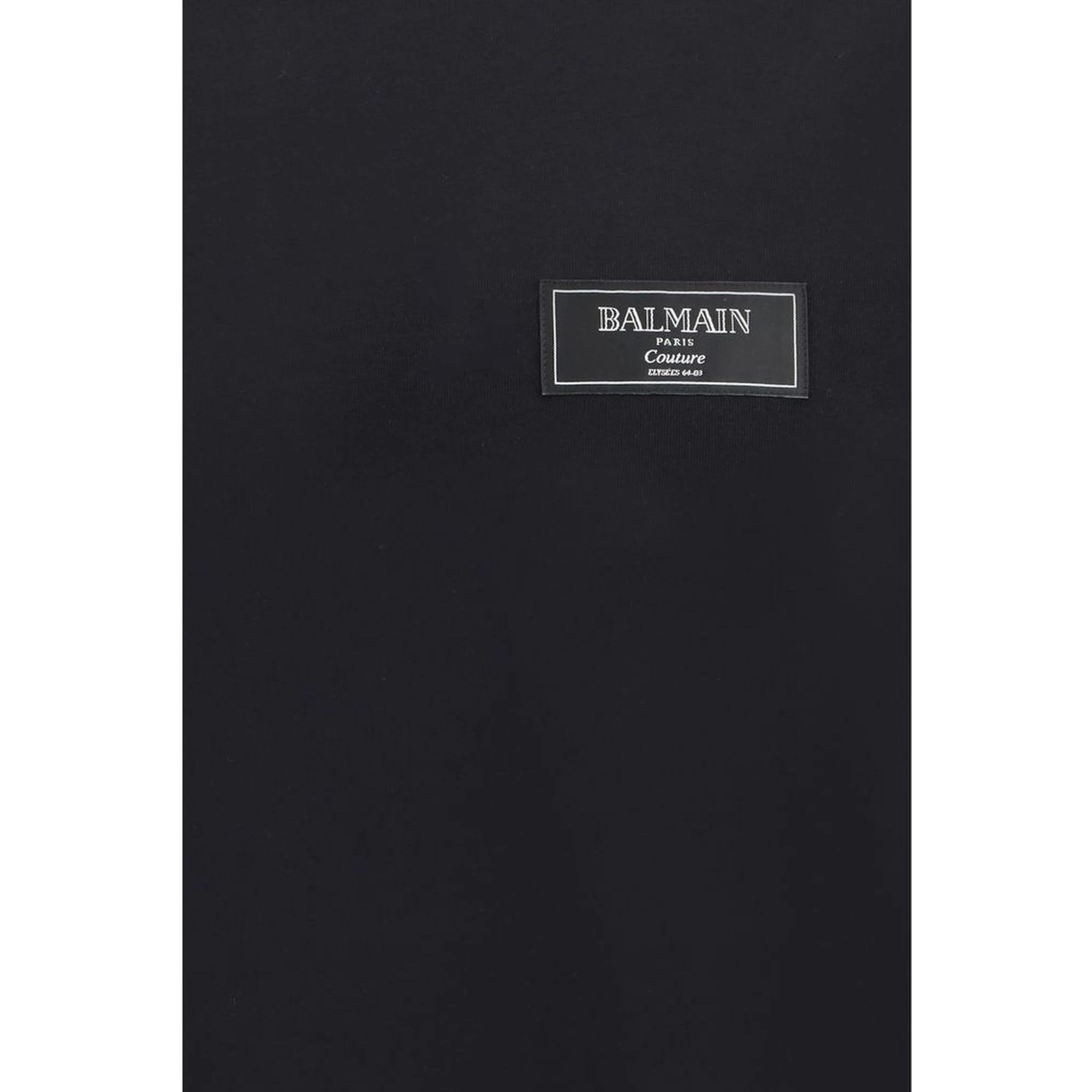 Black Cotton T-Shirt