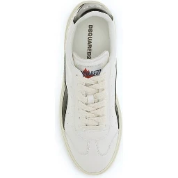 Multicolor Calf Leather Bos Taurus Low Top Sneakers