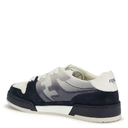 Multicolor Calf Leather Bos Taurus Low Top Sneakers